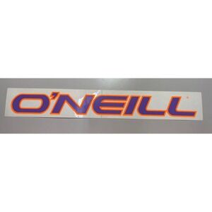 NEW ONEILL  VINTAGE 90'S SURFBOARD SKATEBOARD SURF‎ STICKER 13"